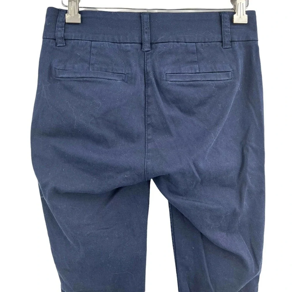 J Crew Navy Blue Chino Womens Size 00‎ Petite